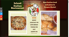 Desktop Screenshot of islanditalian.com